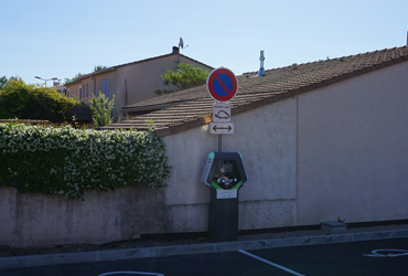 Nouvelle borne de recharge à Pignans