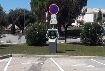 Le Luc Nouvelle borne de recharge