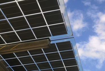 Projet d'ombrière photovoltaïque sur le parking du SymielecVar #1
