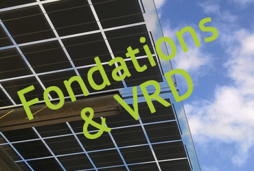 Travaux de l'ombrière photovoltaïque sur le parking du SymielecVar #2
