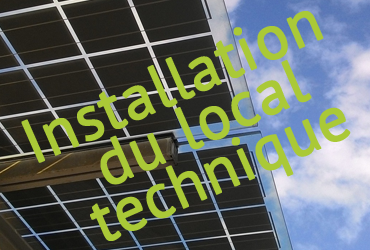 Travaux de l'ombrière photovoltaïque sur le parking du SymielecVar #5