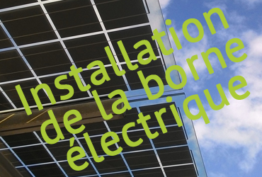 Travaux de l’ombrière photovoltaïque sur le parking du SymielecVar #6